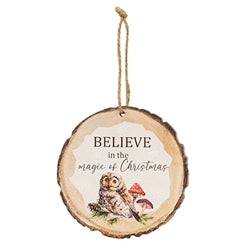 Woodland Animal Ornament 3 Asstd.