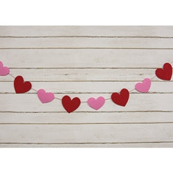 Heart Felted Garland