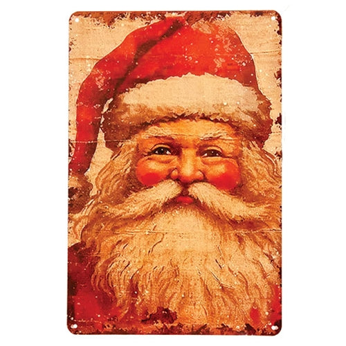 Old Thyme Kringle Portait Metal Sign - 8x12