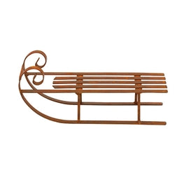 Rusty Metal Sled - 8.5"L