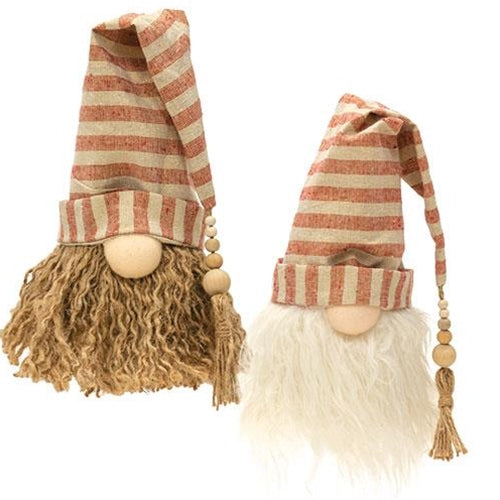 Burlap Santa Gnome 2 Asstd.