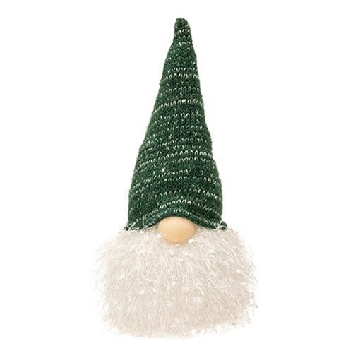Lg Santa Gnome w/Green Hat