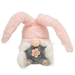 Mr. & Mrs. Mini Fuzzy Bunny Gnome 2 Asstd.