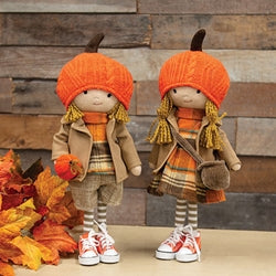 Standing Autumn Kids - 2 asstd