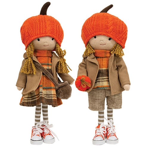 Standing Autumn Kids - 2 asstd