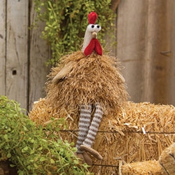 Brown Dangle Legs Fluffy Chicken