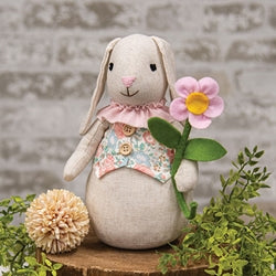 Floral Bunny with Daisy