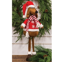 Standing Santa Dachshund