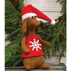 Santa Dachshund Sitter