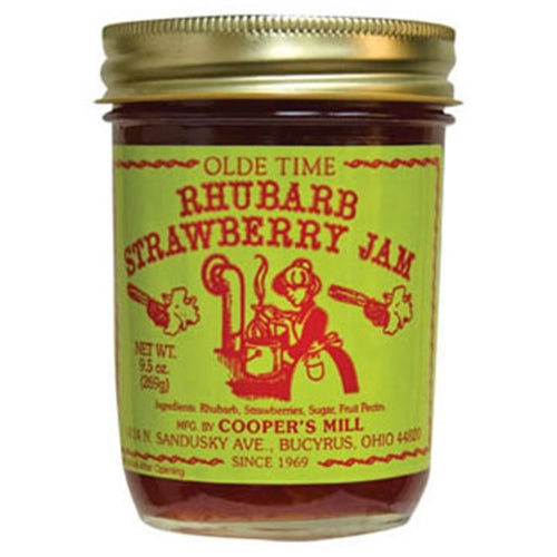 Rhubarb Strawberry Jam 9 oz