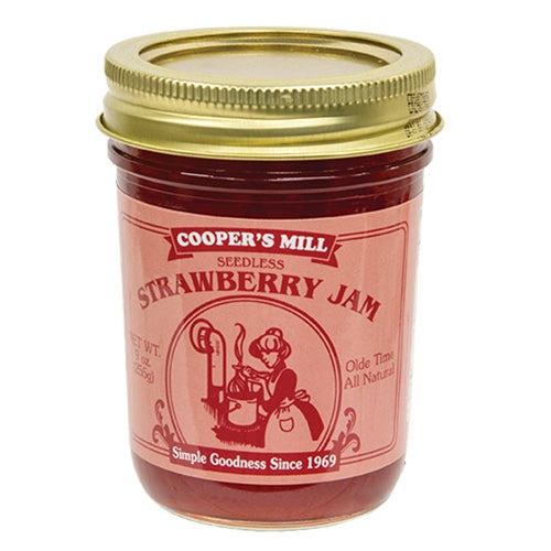 Seedless Strawberry Jam 9 oz Jar