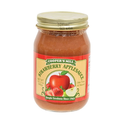 Strawberry Applesauce Pint Jar