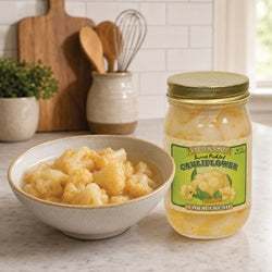 Sweet Pickled Cauliflower - Pint Jar
