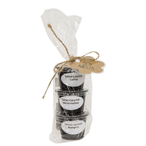 3/Set - Salted Caramel Soy Scent Shots