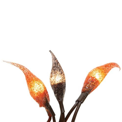 Jack-O-Lantern  Silicone Teeny Lights 20ct