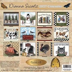 Dianna Swartz 2027 Wall Calendar