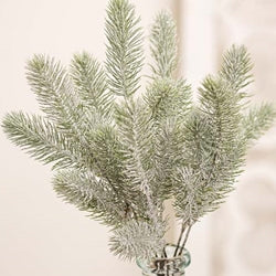 Icy Winter Pine Spray 14.5"