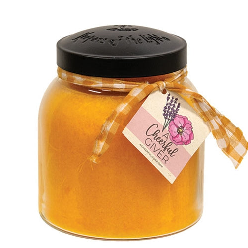 Sunflower & Driftwood Papa Jar Candle 34oz