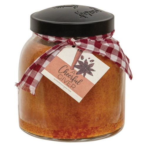 Fireside Escape Papa Jar Candle - 34 oz.