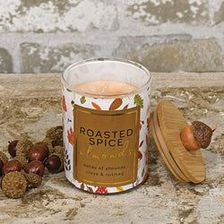 Roasted Spice Almonds Jar Candle - 10 oz.