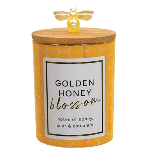 Golden Honey Blossom 10 oz. Jar Candle