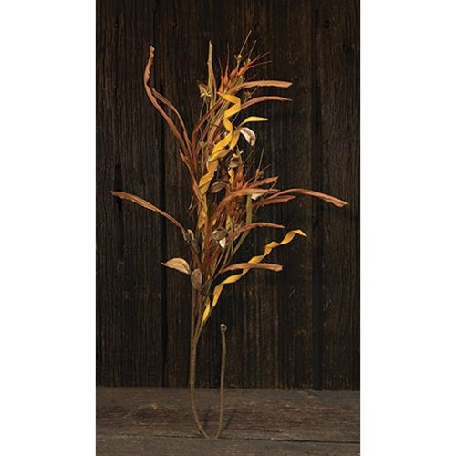 Mixed Fall Wheat & Grass Branch 30"