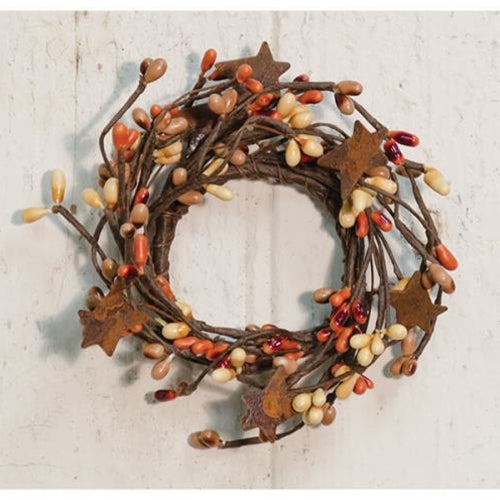 Pip Berry Ring With Stars Pumpkin Spice 2"