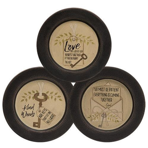 Love and Kindness Key Plate 3 Asst.
