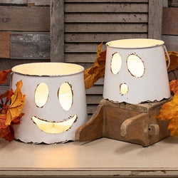 2/Set - Metal Ghost Buckets