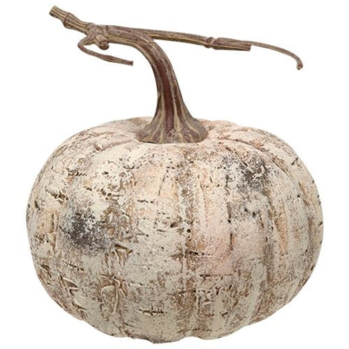 White Birch Pumpkin 6"