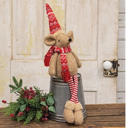 Red Nordic Dangle Leg Mouse