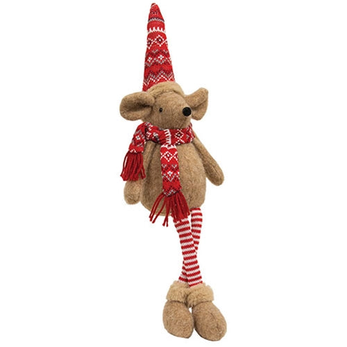 Red Nordic Dangle Leg Mouse