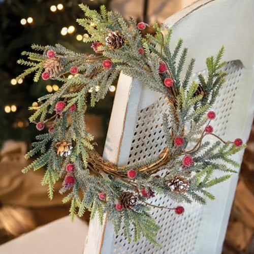 Mountain Pine with Berries Wreath