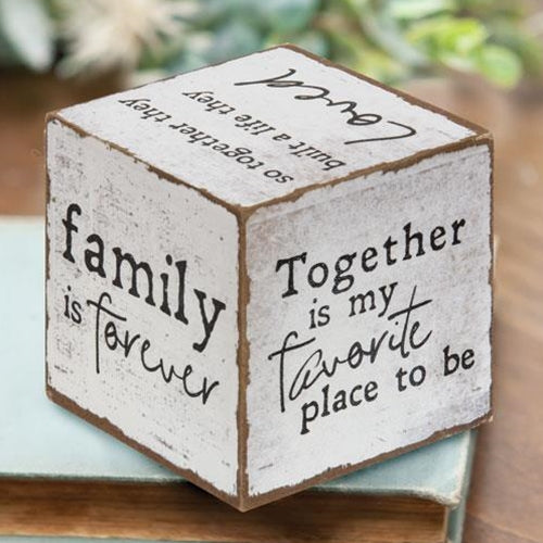 Family Sentiments Cube