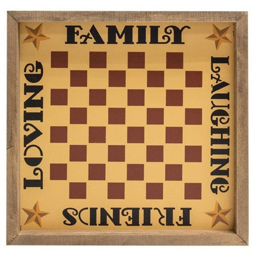 Family Checkerboard Frame
