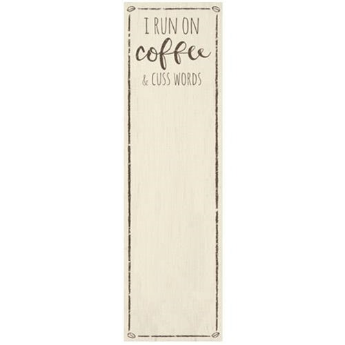 Coffee & Cuss Words Notepad