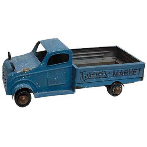 Blue Metal Farmer's Market Truck