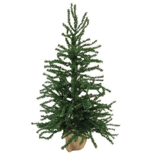 Pine Tree w/Burlap Base 3ft