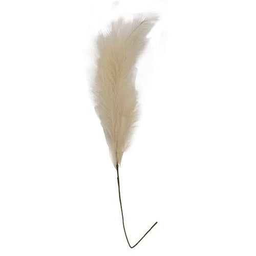 Pampas Grass Spray 45" Cream