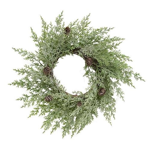 Woodland Cedar Wreath 16"