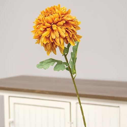 Chrysanthemum Branch Orange 30"