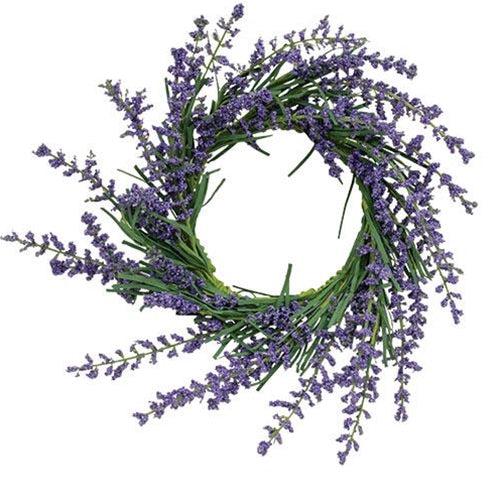 Purple Astilbe Candle Ring 5.5"