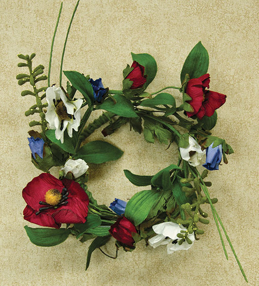 Americana Poppy Ring 3-1/2"