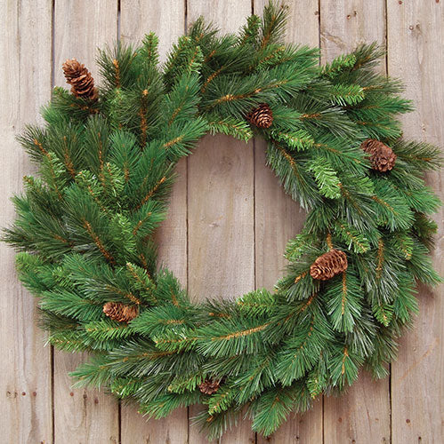 Majestic Pine Wreath 24"