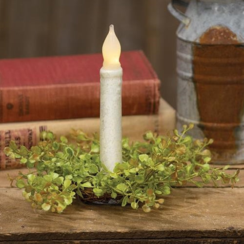 Baby's Grass Candle Ring 9" Light Green