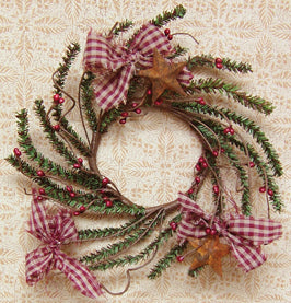 Homespun Pine Ring 4"