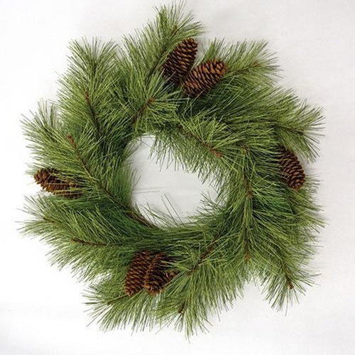 Eastern White Pine Candle Ring 6"