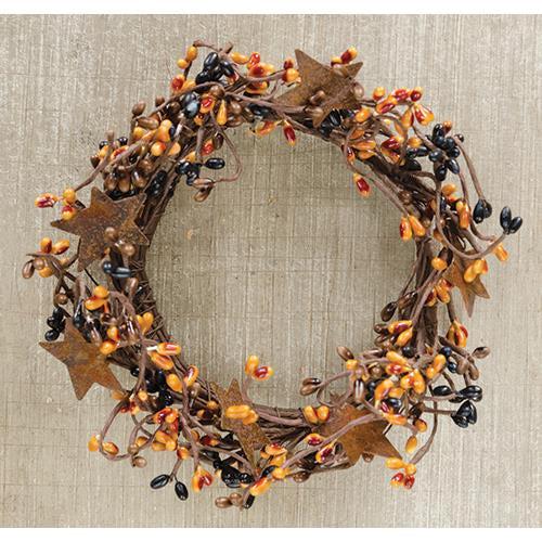 Pip Berry Ring With Stars Primitive Mix 4"