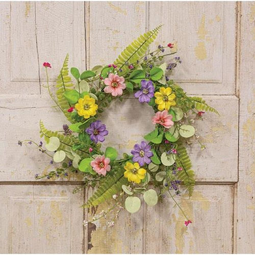 Spring Mix Blossoms Wreath
