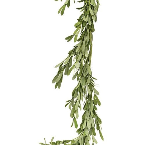 Foamy Willow Leaves Garland 4ft